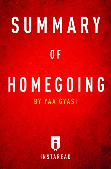 Homegoing sparknotes - Homegoing. Yaa Gyasi. 111 pages • 3 hours read. Yaa Gyasi. Homegoing. Fiction | Novel | Adult | Published in 2016. A modern alternative to SparkNotes and CliffsNotes, …